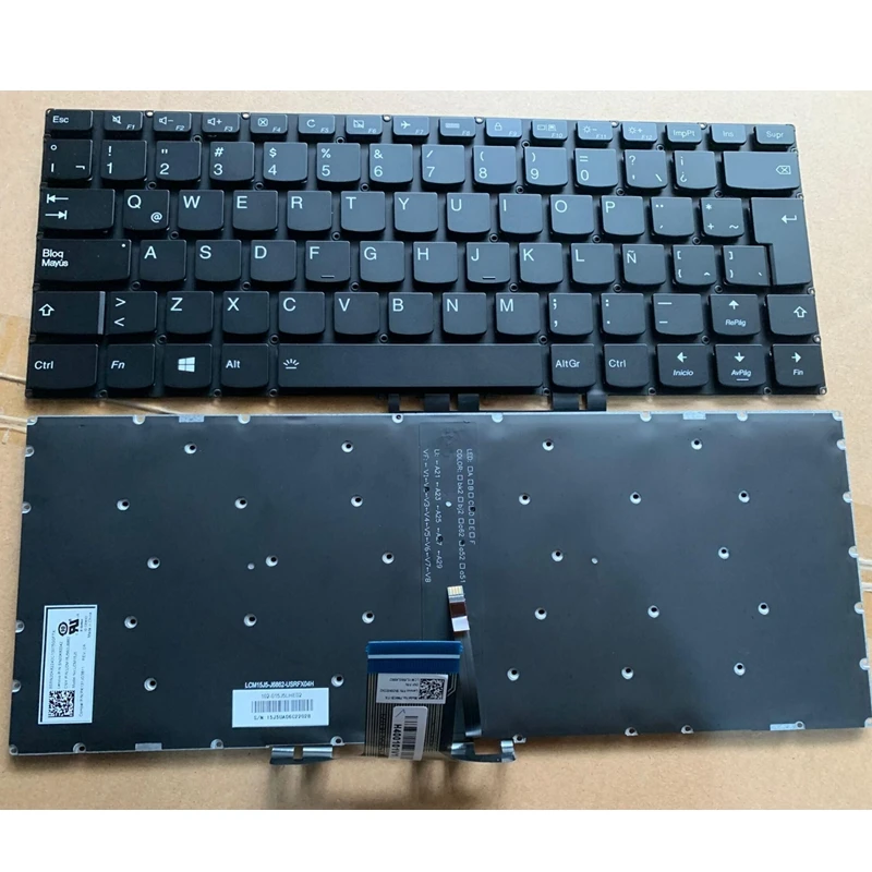 

Клавиатура LA/US/UK/BR Для Lenovo yoga 510-14 510-14AST 510-14IKB 510-14ISK с подсветкой 710-14IKB 710-14ISK 710-15IKB 710-15ISK