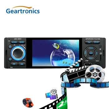 

Car Multimedia player 4inch Touch Screen Bluetooth 1 Din Radio Mirror Link Autoradio Stereo Audio MP5 Player USB MP3 TF JSD-3001