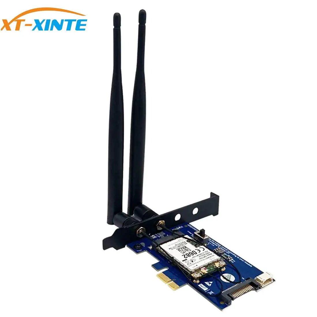 PCI-E WiFi Adapter PCIE Wifi Adapter Mini PCI Express to PCIE X1 Network Card for Mini PCI E Wifi 3G/4G/LTE + SIM Slot