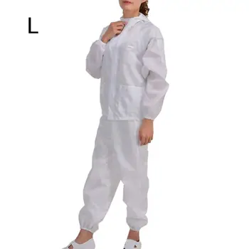 

Anti-static Coveralls Clean Clothes Hood Cleanroom Garments Clean Work Clothing