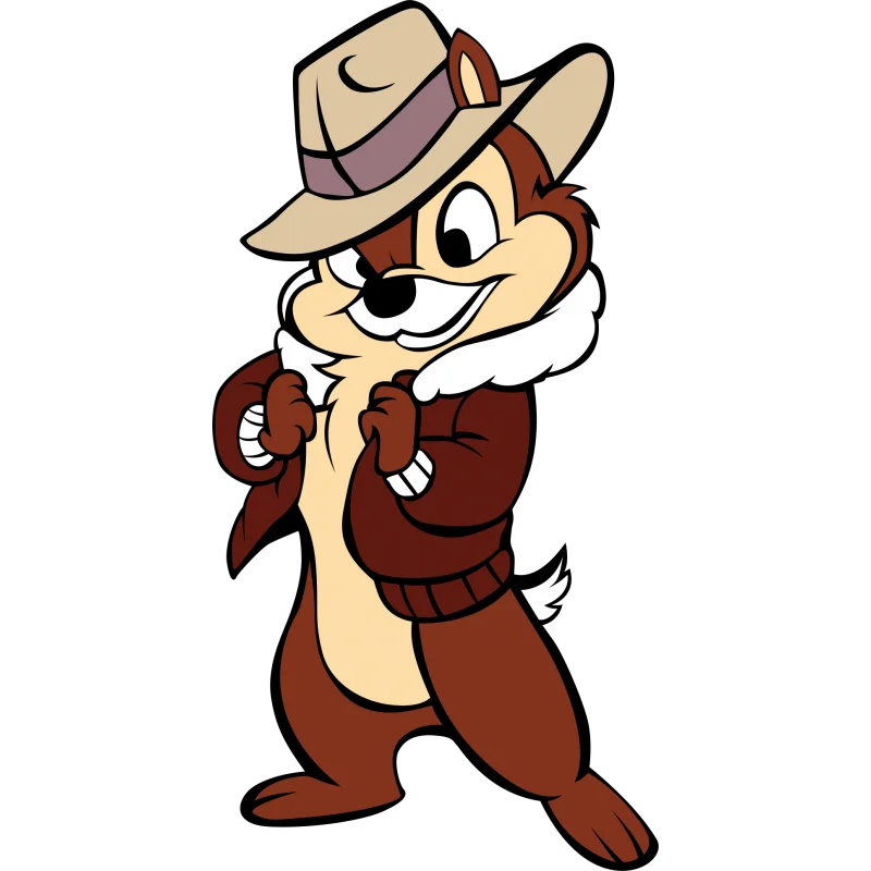 

S50199 #13 см/15 см/17 см Индивидуальная ПВХ наклейка чип и Дейл Водонепроницаемая Автомобильная наклейка на мотоцикл ноутбук декоративные аксессуары