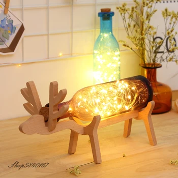 

Led Table Lamp Deer Cute Lamp Table USB Nightlight Children Princess Room Light Christmas Gift Creative Desk Lamp Home Art Deco