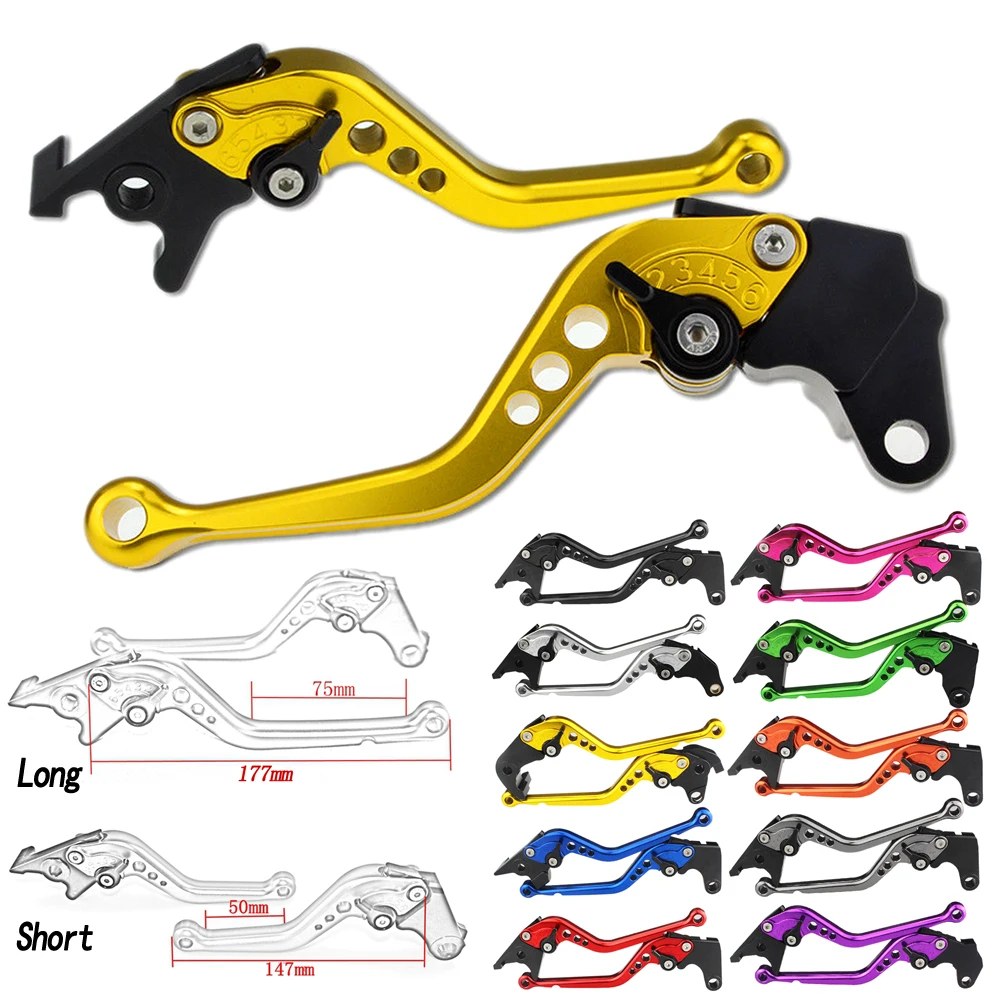 

Short & Long Motorcycle CNC Adjustable Brake Clutch Levers For DUCATI HYPERMOTARD 821 SP 2013 2014 2015 HYPERMOTARD 939 SP 2016