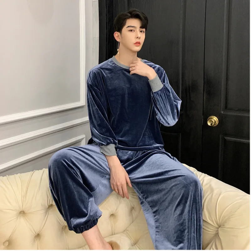 UYUK2019 New Autumn Casual Loose Temperament High Quality Trend Handsome Corduroy Men's Suit Masculino Streetwear