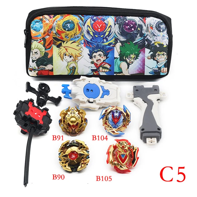 C5 Золотое Takara Tomy средство для запуска Beyblade Burst Arean Bayblades Bables набор коробка Bey Blade игрушки для детей Металл Fusion подарок - Цвет: C5