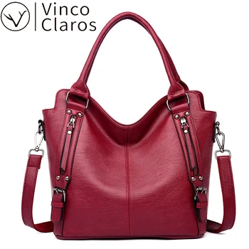 

Women Handbag Leather Luxury Women Bag Designer Big Capacity Shopper Shoulder Bags sac Ladies Tote Crossbody Bag For Women 2020
