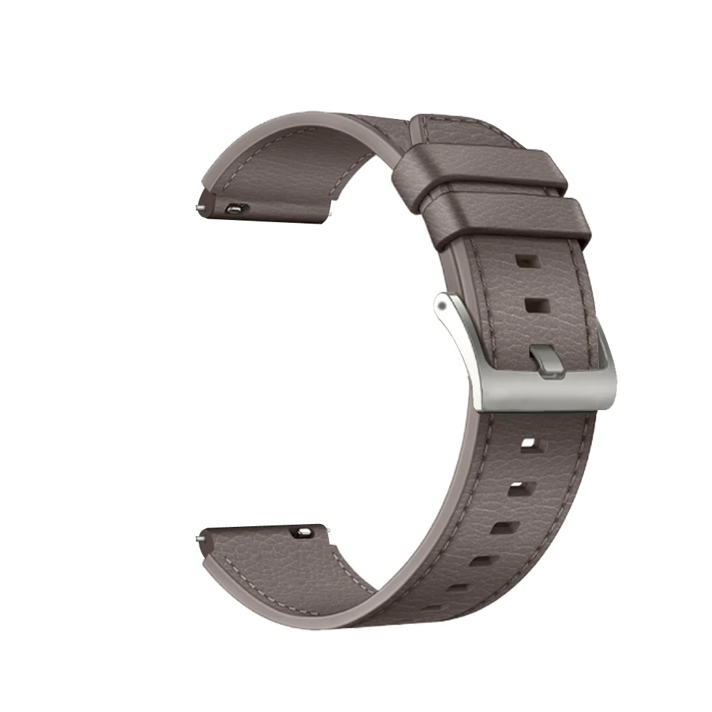 Premium Leather Replacement Wristband for Huawei Watches - Elegant Strap with Adjustable Fit