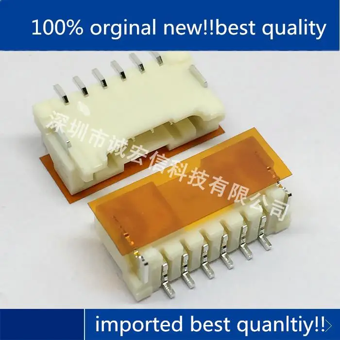 

10 шт., 100% оригинальная новинка, Φ 2,0 мм 6P, горизонтальный разъем