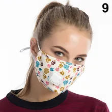 1 шт рот маска для лица хлопок Пылезащитная дышащая PM2.5 для наружного велоспорта зима NIN668