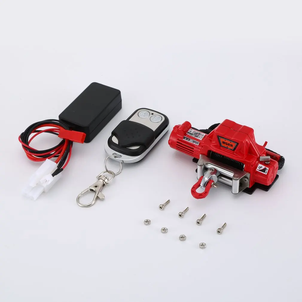 Treuil automatique et récepteur de télécommande sans fil B pour voiture sur chenilles 1/10 RC Axial SCX10 TRAXXAS TRX4 D90 TF2 Tamiya CC01