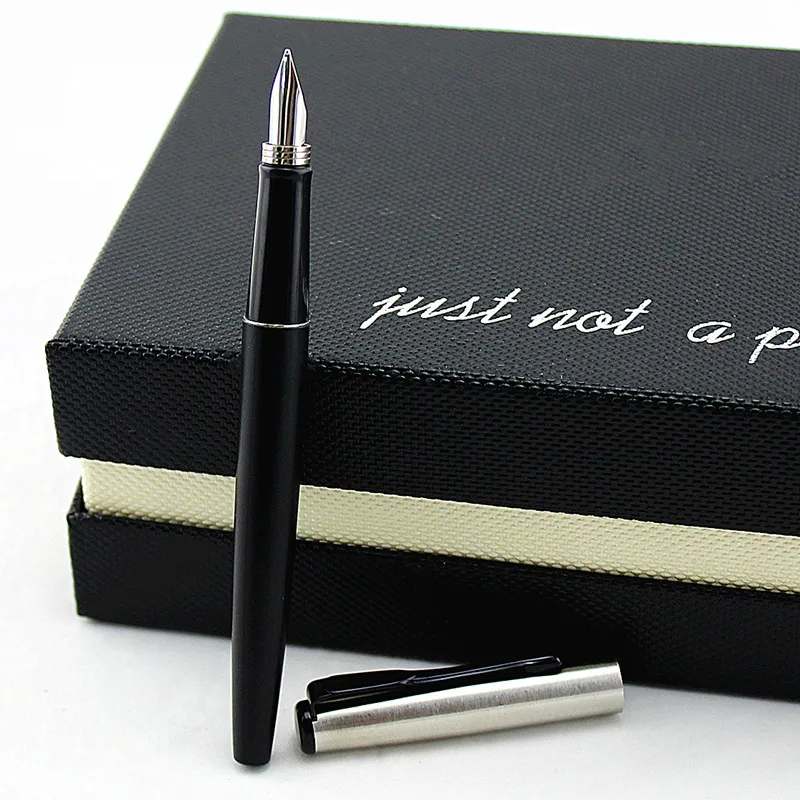 Jinhao 599 написание канцелярские F перьевая ручка 0.5 мм Роскошные красочного ручка для студента офиса для подарка