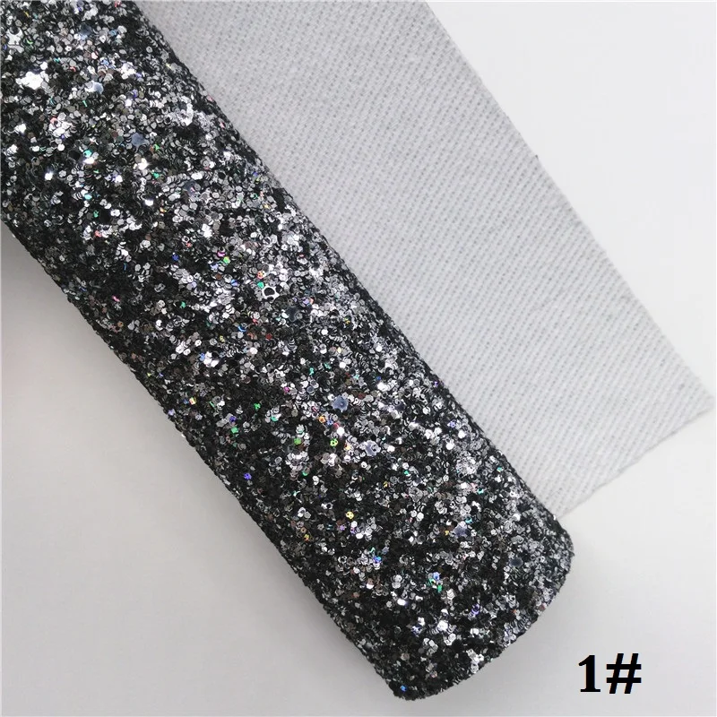 Блестящая искусственная кожа размером А4 21X29 см, плотная блестящая кожа, искусственная ткань из искусственной кожи, винил для бантов, GM556A - Цвет: 1