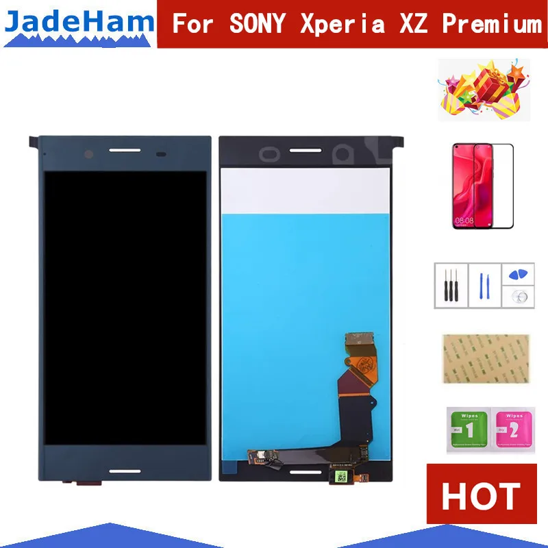 Протестированный 5 &quot3840x2160 IPS дисплей для SONY Xperia XZ Premium ЖК сенсорный экран
