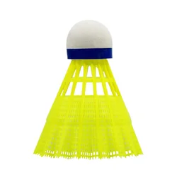 6-Piece Durable Nylon Shuttlecock Set (A Set of 6pcs Yellow)