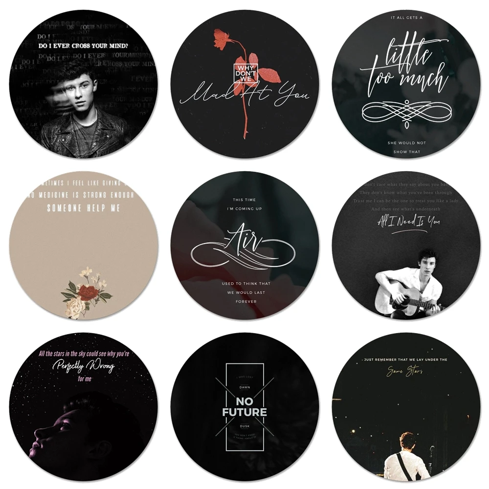 Shawn Mendes Lyrics Stickers for Sale