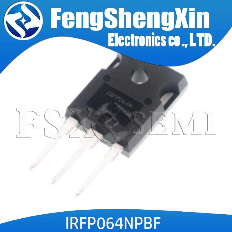 thumbnail image 2 of IRFP064N MOSFET Transistors - 20 Piece Lot Power MOSFETs 2 of 13