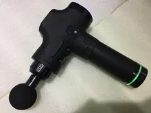 Pantalla LCD masaje arma profundo masajeador muscular dolor muscular cuerpo masaje de cuello ejercicio de relajación adelgazar la alivio del dolor