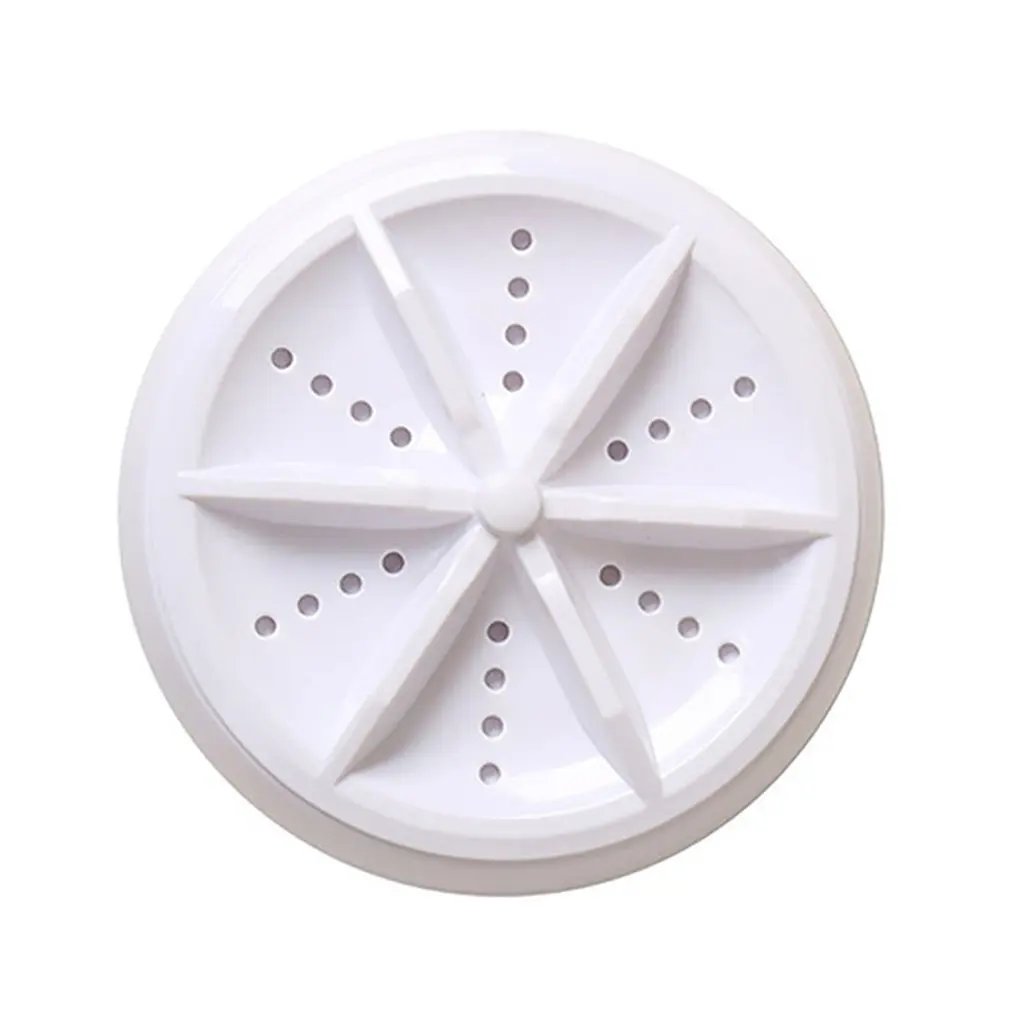 

Mini Ultrasonic Washing Machine Portable Automatic Turbo Electric Roller Rotating Washer Equipment Essential for Home Travel