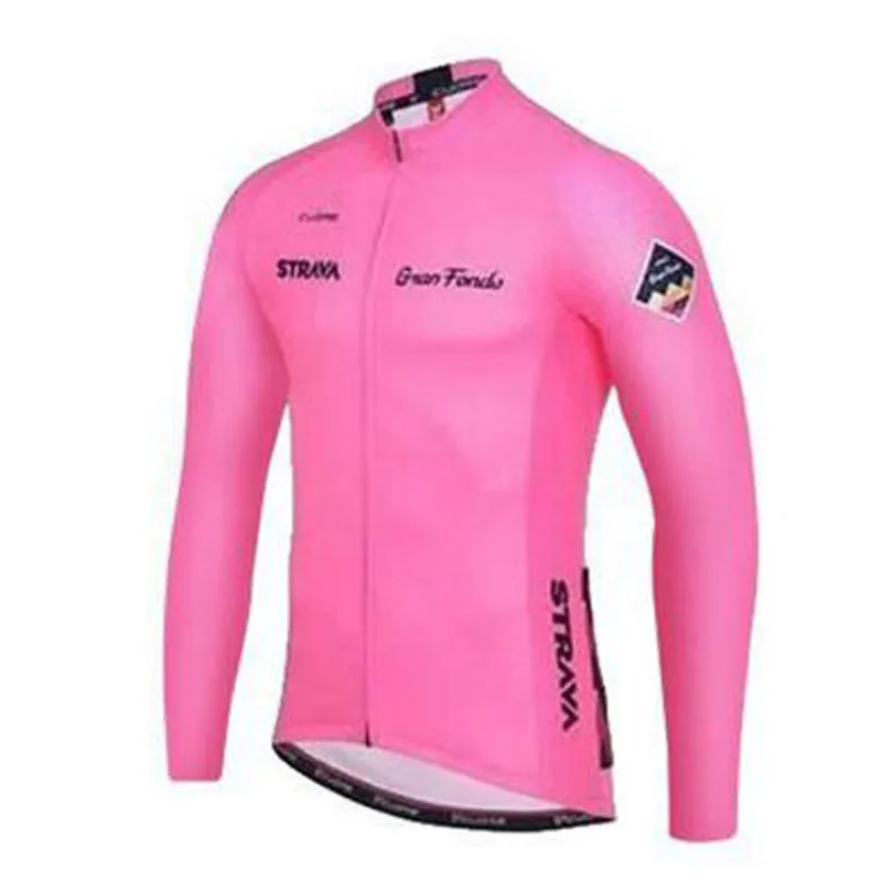 STRAVA Pro team, весна-осень, Мужская футболка для велоспорта, с длинным рукавом, для горных гонок, одежда для велоспорта, Майо, Ropa Ciclismo Hombre - Цвет: 5