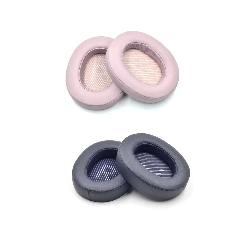 1Pair Replacement Soft Memory Foam Ear Cushion Cover Leather Earpads for J B L E55BT Bluetooth Wireless Headsets Headphones