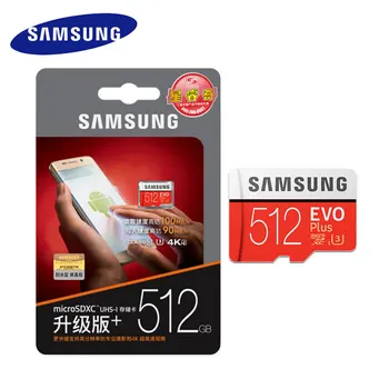 

SAMSUNG Memory Card Micro SD 256GB 64GB 128GB 512G SDHC SDXC Grade EVO+ Class 10 C10 UHS TF 2020 NEW Cards Trans Flash Microsd