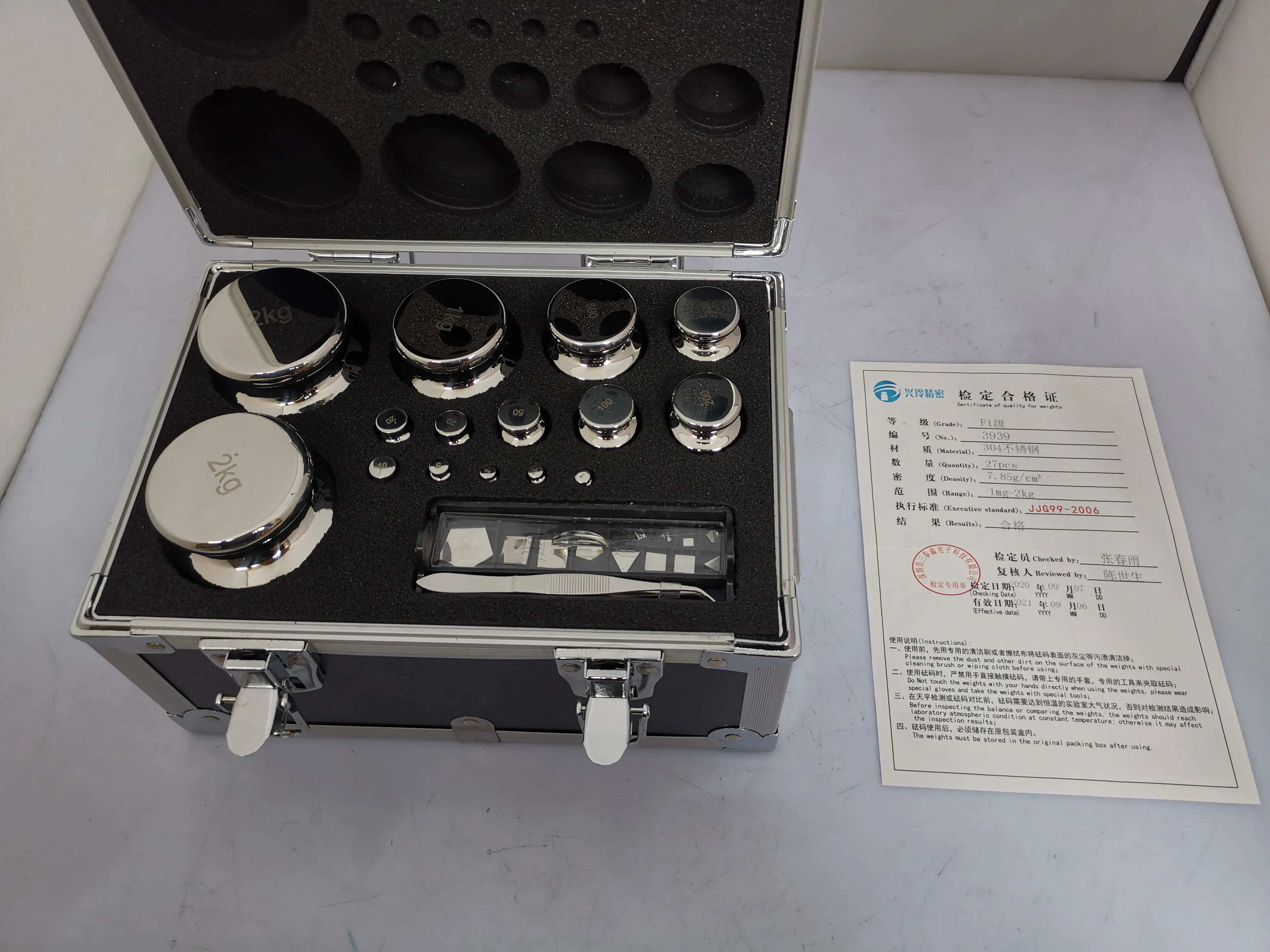 15kg 4Pcs Calibration Weight Set Stainless Steel Calibration Weight Set with Aluminium Alloy Case 22kg F1 High Precision Grade Calibration Weight Set 1kg- 5kg 4 Pcs for Balance Scale,11kg 15kg 4Pcs Calibration Weight Set Stainless Steel Calibration Weight Set with Aluminium Alloy Case 22kg F1 High Precision Grade Calibration Weight Set 1kg- 5kg 4 Pcs for Balance Scale,11kg