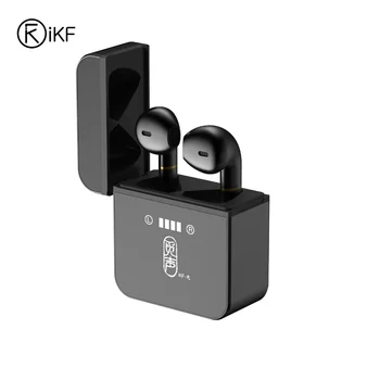 

iKF Shine tws Bluetooth Earphones AptX/AAC Stereo Sound Lighter Design Wireless Headset with Microphone for Calls, Workout
