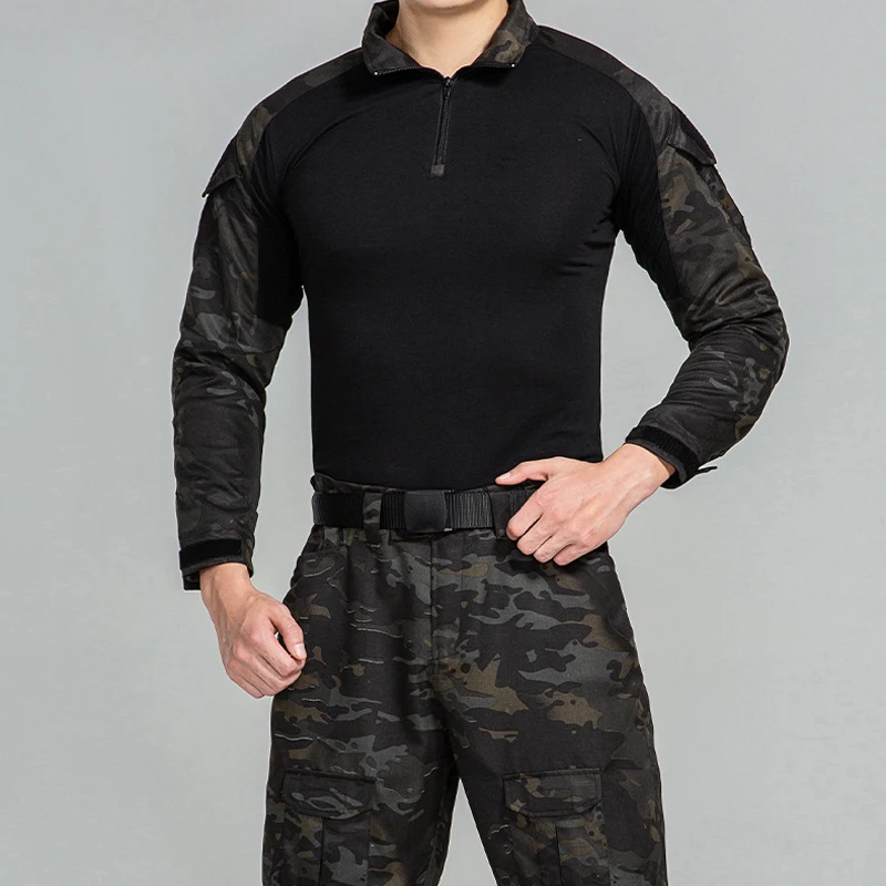 Homme Airsoft Uniforme de Combat Gen2 Uniforme Tactique Uniforme Militaire  Woodland (XL) : : Sports et Loisirs