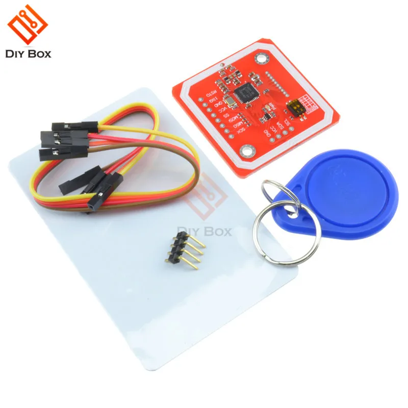 PN532 NFC RFID беспроводной модуль V3 наборы ридер режим писателя IC S50 карта PCB Attenna I2C IIC SPI