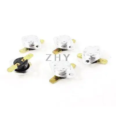 

5pcs 65 Celsius 149F Normal Close Temperature Controlled Switch KSD301