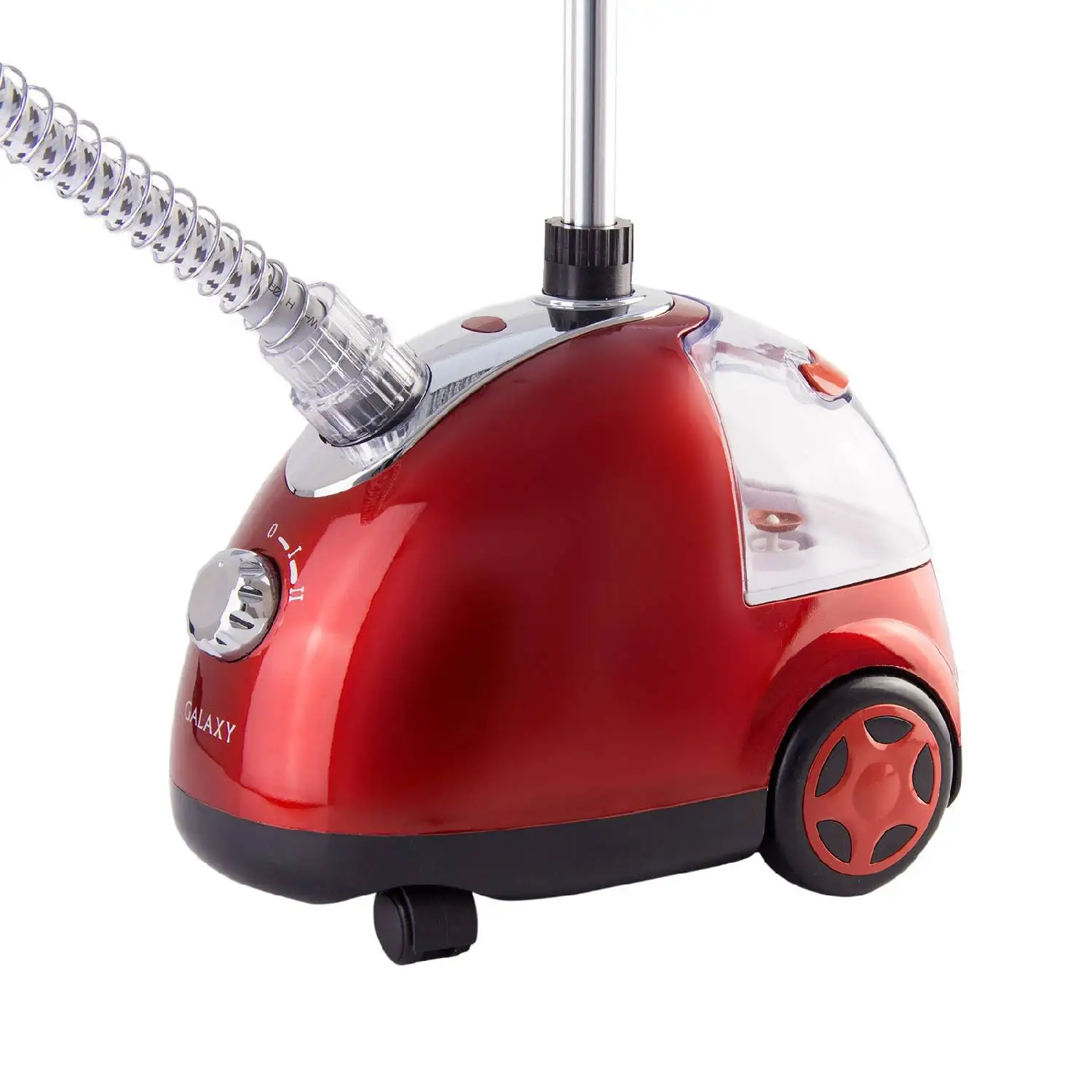 Отпариватель для одежды Galaxy GL 6204 (Мощность 1700 Вт, резервуар для воды 1.5 л, постоянная подача пара 40 мл/мин регулировка интенсивности пара, время непрерывной работы 35 мин)