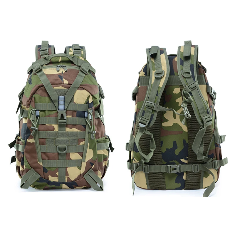 JC 25л Тактический Рюкзак Molle большой емкости военный мужской альпинистский походный рюкзак для путешествий походный Камуфляжный охотничий рюкзак - Цвет: JC