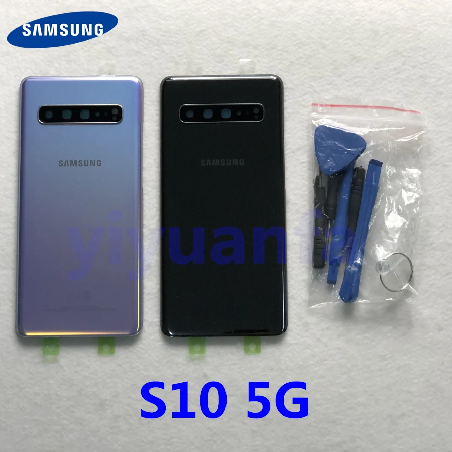 Оригинальная задняя крышка для Samsung Galaxy S10 5G G977 G977F G977B|Корпусы и рамки мобильных