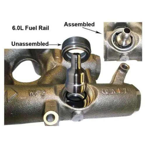 

6.0L Powerstroke Diesel High Pressure Oil Rail Repair Kit Fit Ford 2003 - 2010