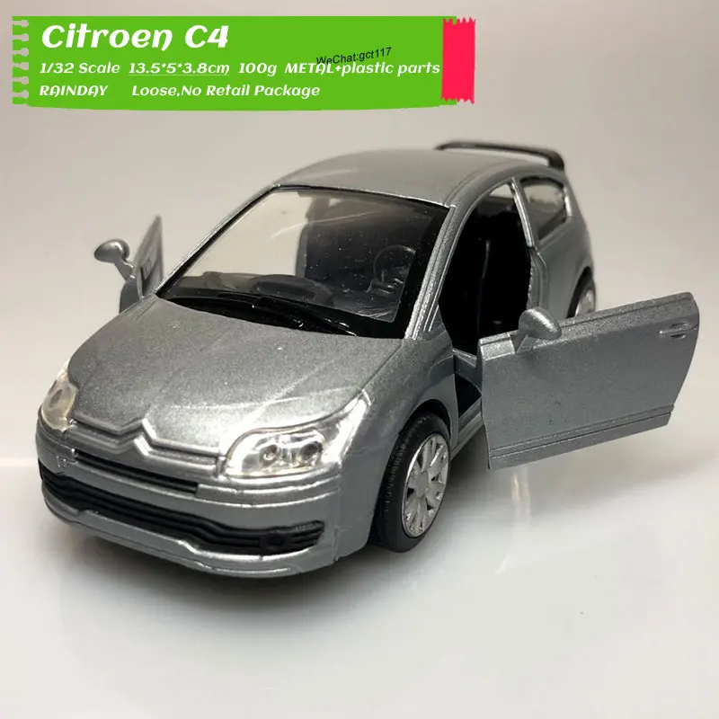 NEWRAY масштаб 1/32 модель автомобиля игрушки Citroen C4 Coupe литая металлическая игрушка