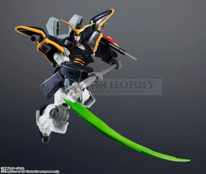 Оригинальные Bandai Gundam Universe GU Gundam Yuanzu Единорог летающие крылья готовая продукция пвх figma Модель Кукла игрушка аниме фигурка