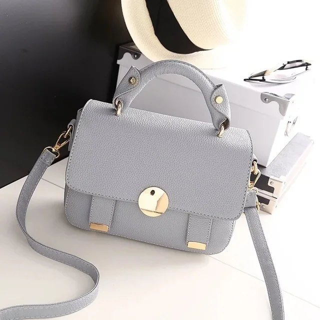 Женские сумки, роскошные сумки, маленькие сумки, дизайнерские сумки через плечо, сумки через плечо - Цвет: gray