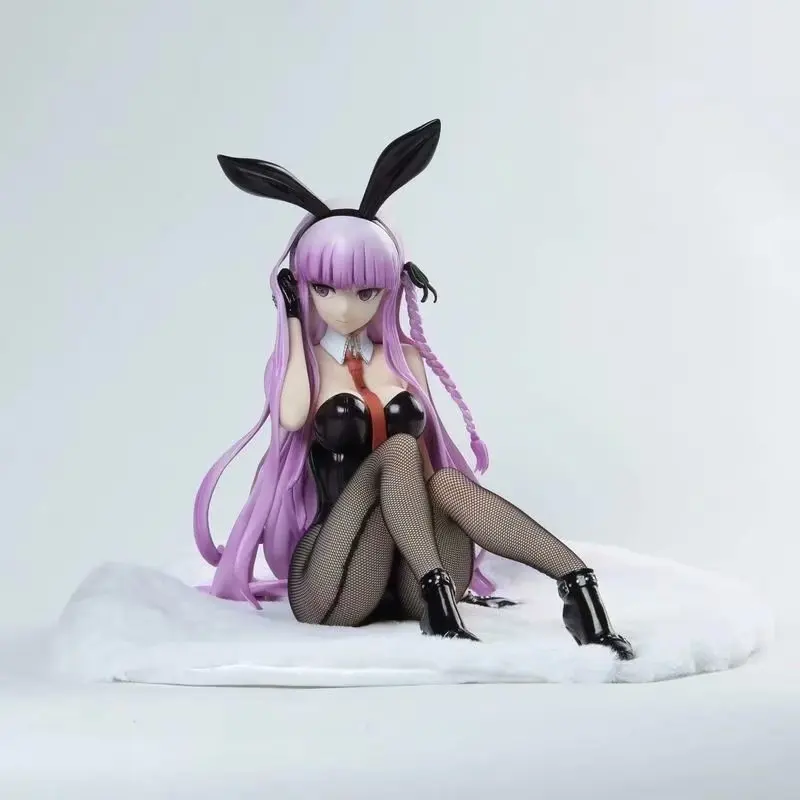 

22cm Danganronpa Kirigiri Kyouko Sexy Bunny Girl 1/4 Scale Figure High Quality Pvc Adult Beauty Anime Decoration Colection Toys