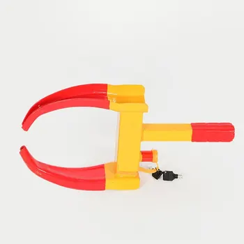 

Heavy Duty 9 Holes Wheel Tire Lock Clamp Anti-Theft Safe Parking Boot for Car Truck SUV Boat ATV RV Accessories