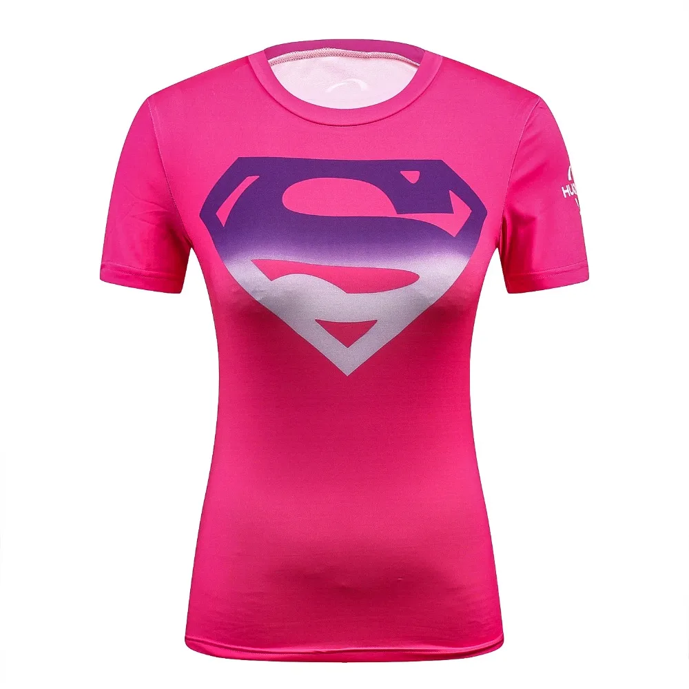 New 3D Printed Comics T-Shirt Women Compression Short Sleeve Fashion Summer Women T Shirt Cosplay Costume For Female Tops Tees tee shirts