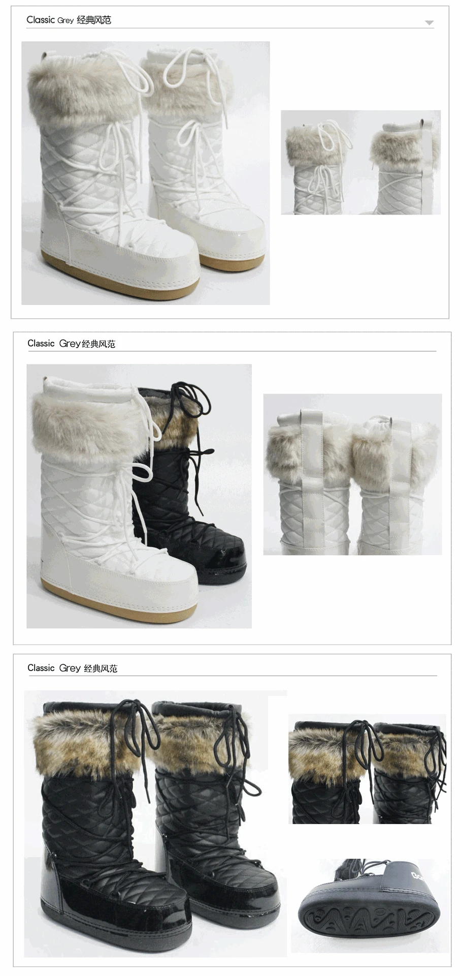 Лидер продаж; зимние ботинки; женская зимняя теплая обувь; ботинки на платформе с изображением Луны; коллекция года; зимние Бархатные Теплые ботильоны на меху; зимние ботинки