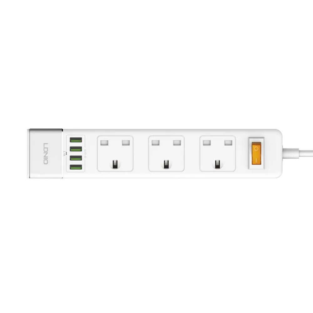 3 выхода 4 usb порта USB электронный блок питания умный дом защита розетки от скачков напряжения Быстрая зарядка домашний патч с расширителем доска Великобритания