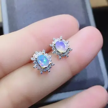 

Opal Natural And Real Opal Earring 925 sterling silver Fine jewelry OpalEarring