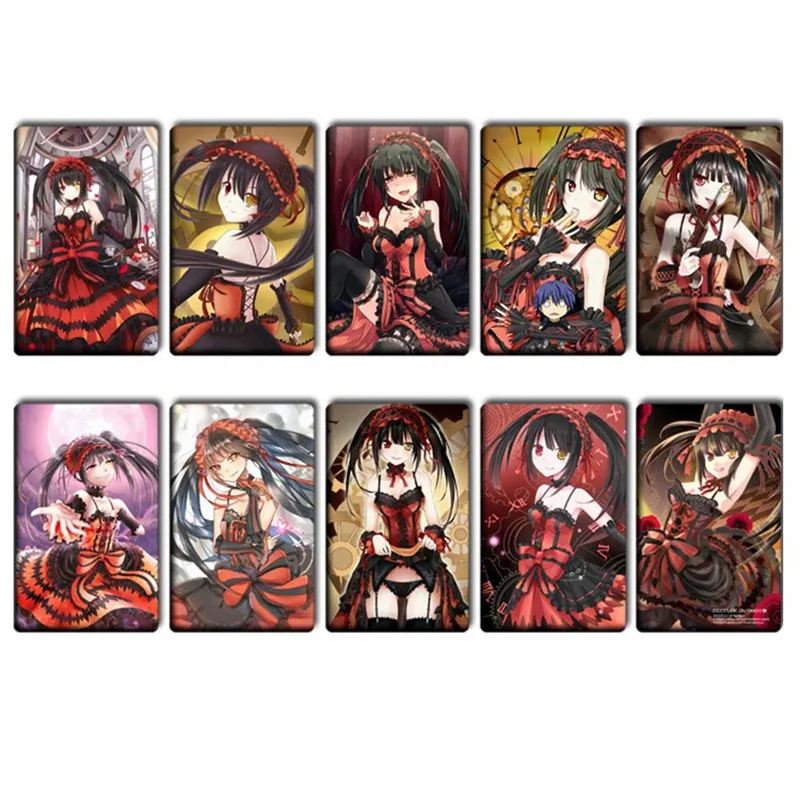 

10pcs/set Japanese Anime My Hero Academia Cartoon Photo Card Stickers Poster Photocard For Gifts Collection Children Gift