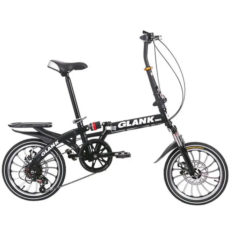 Bmx углеродистая сталь складной дорожный велосипед 14 16 дюймов внешняя переменная