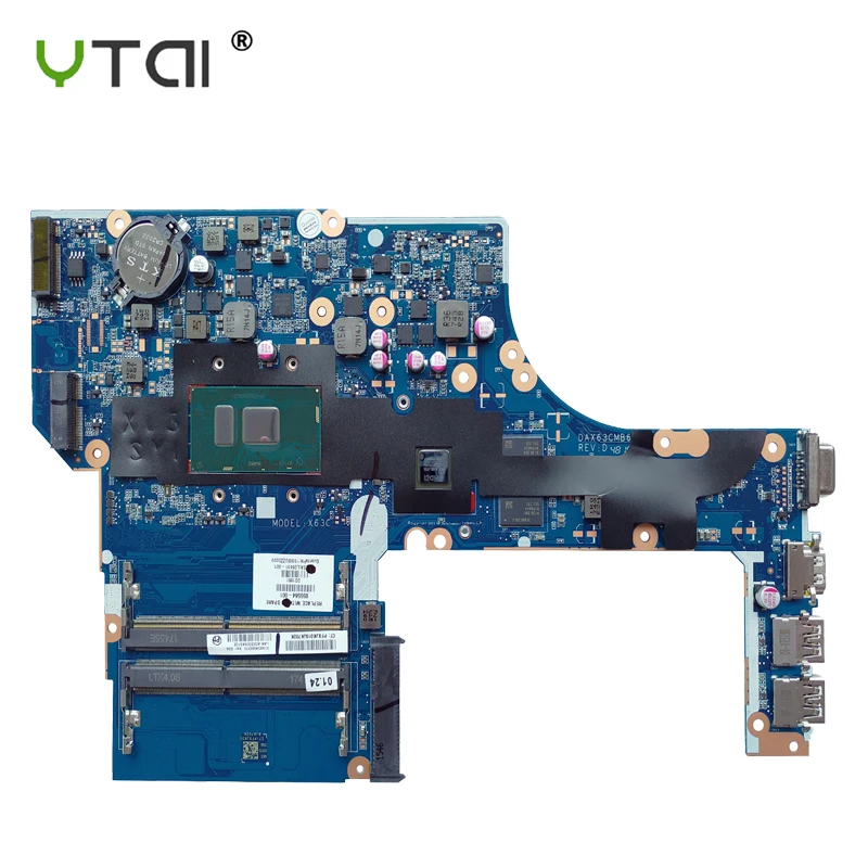 

DAX63CMB6D1 For HP Probook 450 G3 Laptop Motherboard SR2EY I5-6200U DDR4 855672-601 855564-501 855564-001