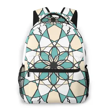 

Fashion Backpack Women Men Unisex Students Backpacks Circle Vector Background Abstract Design Travel bag Bookbag