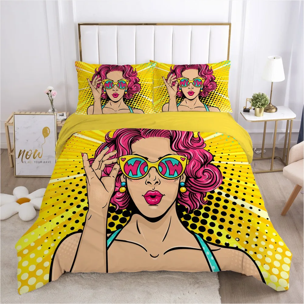Simple Bedding Sets 3D Marbling Duvet Quilt Cover Set Comforter Bed Linen Pillowcase King Queen Full Double Home Texitle | Дом и сад