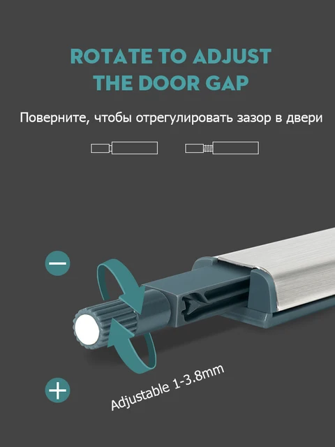 KAK 10 ชิ้นตู้จับสแตนเลสกดเพื่อเปิดซ่อนมือจับตู้ Soft Closer ฮาร์ดแวร์ประตูตู้ 3
