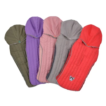 

Pet Cotton-Padded Clothes for Fall/Winter Models With Detachable Caps Thick Dog Cotton-Padded Clothes To Keep Warm Stylish